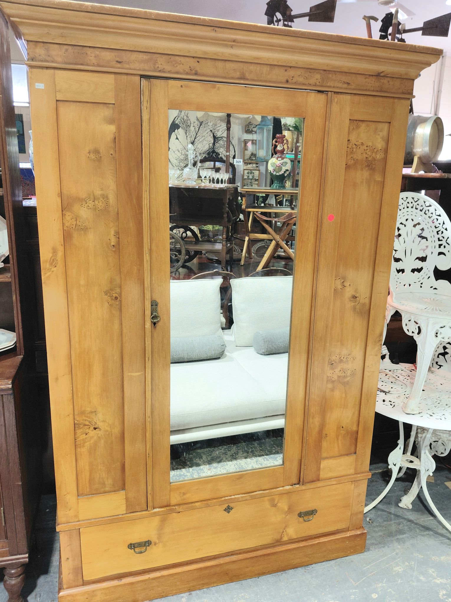 169 · TASMANIAN HUON PINE WARDROBE