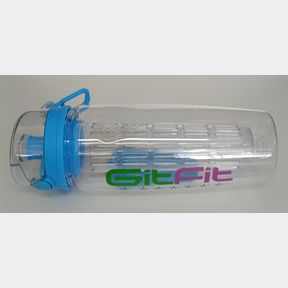 GitFit Z - 900ml Fruit Infuser Water Juice Bottle - Blue - Bar 9900548688320 - 51737/9622 SN B3 (S10)