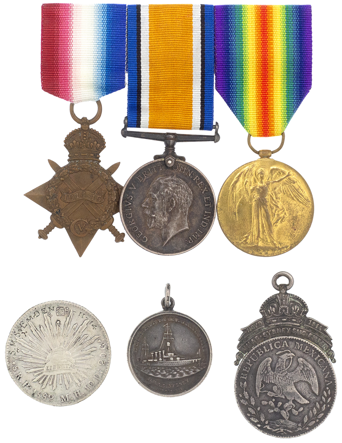 SMS EMDEN-Related, 1914, EF
