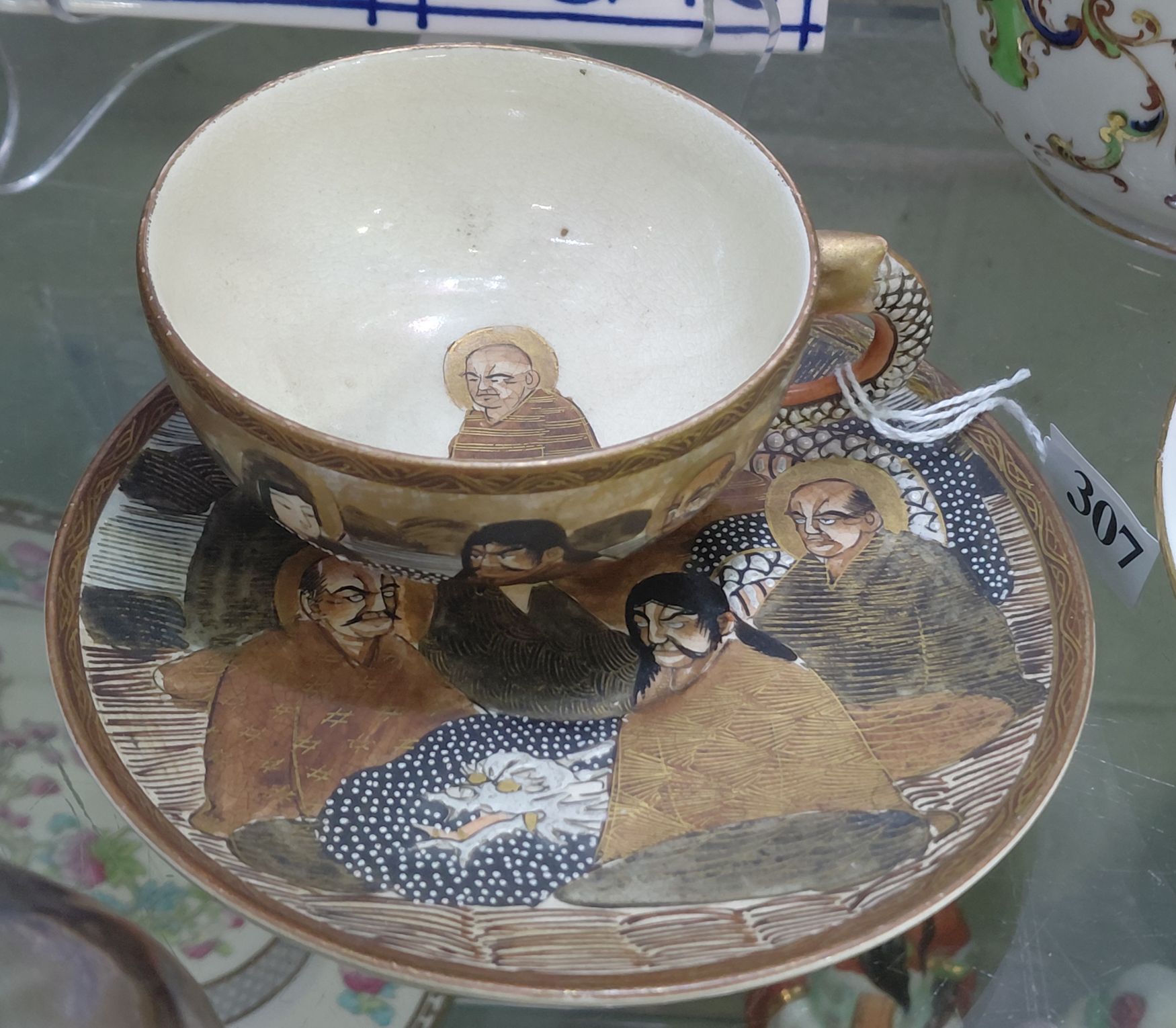 Antique Japanese Immortals Satsuma