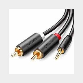UGreen 3.5mm M to 2RCA M 1.5m Audio Cab-GY-50591/1354 B2(s2)C