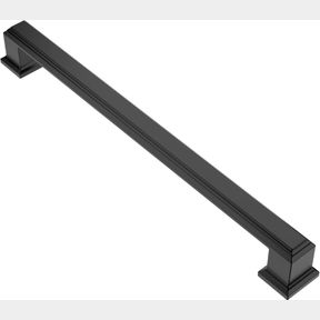 7-1/2" HOLE CENTER ALZASSBG 10 PACK MATT BLACK CABINET PULLS, 7-1/2 INCH(192MM) HOLE CENTERS CABINET HANDLES KITCHEN HARDWARE FOR