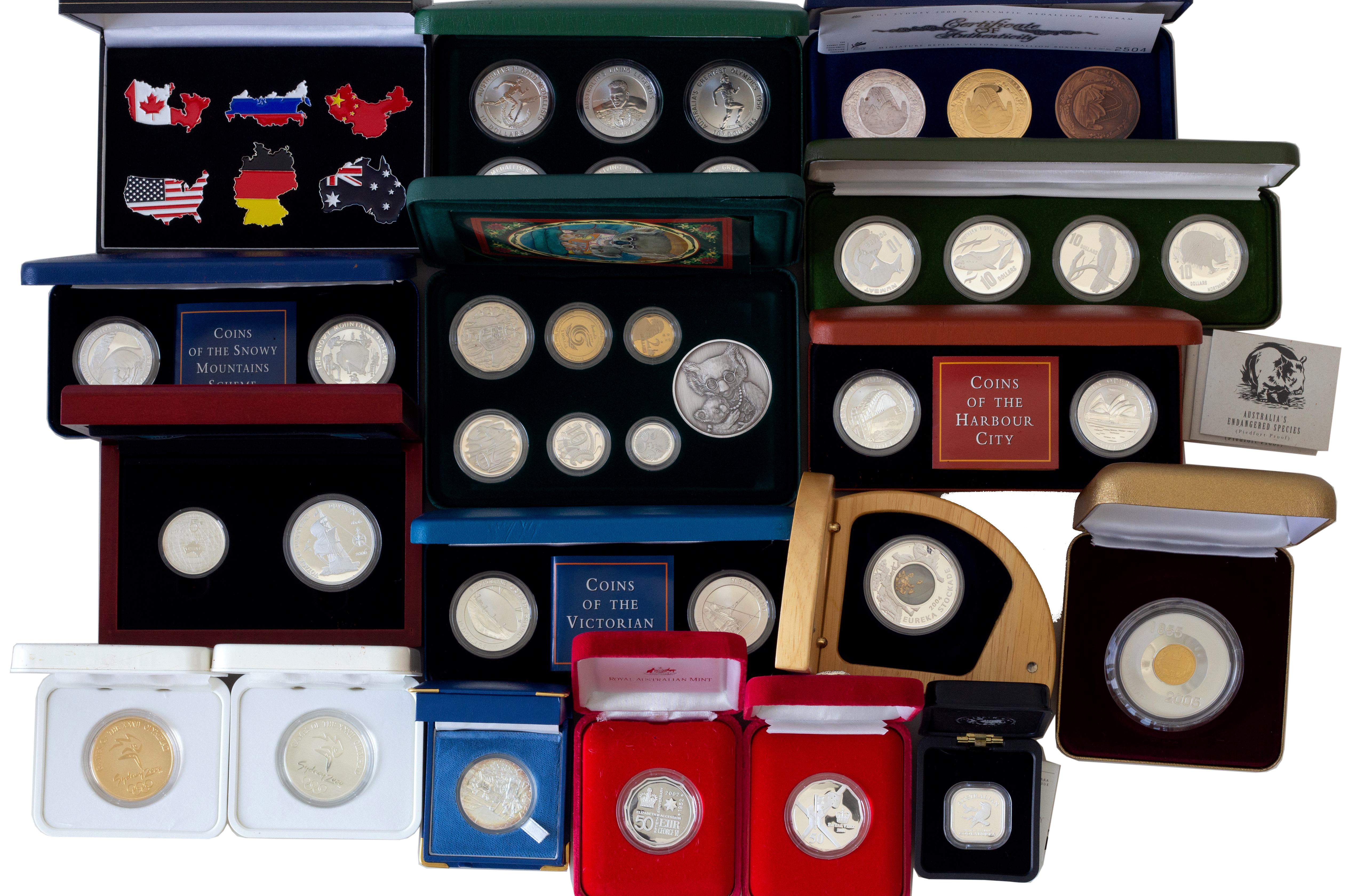 Accumulation, Elizabeth II, aFDC - FDC