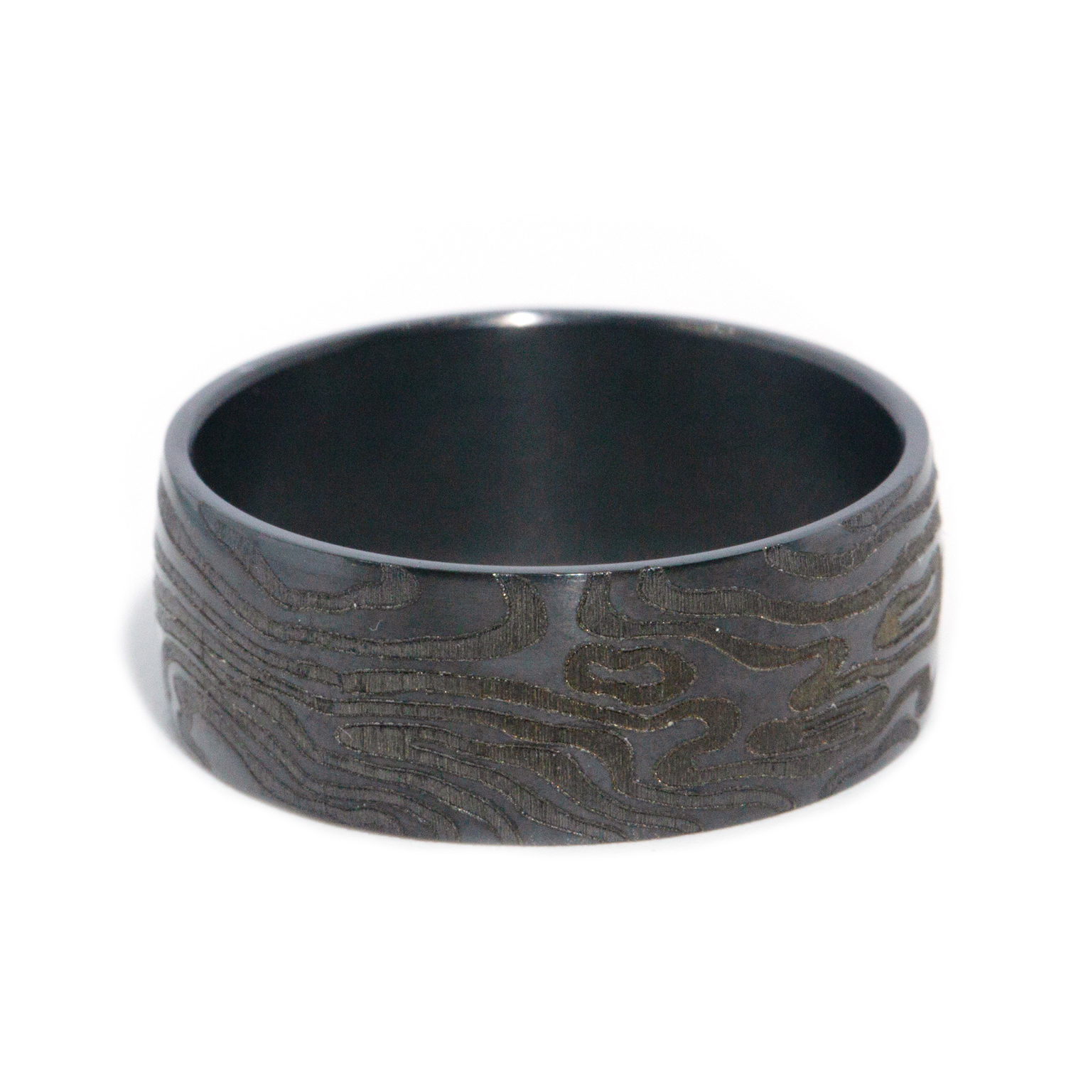 Black Zirconium Ring