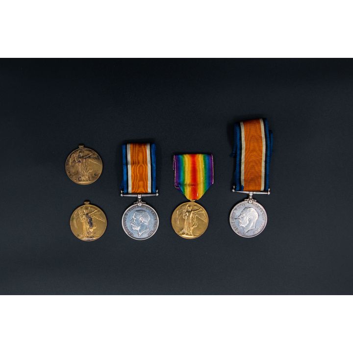 WORLD WAR 1 MEDALS [5x all Inscribed]