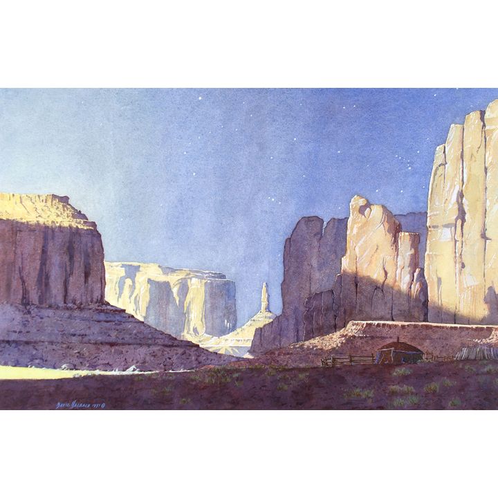 Monument Valley by David Halbach (1931- )