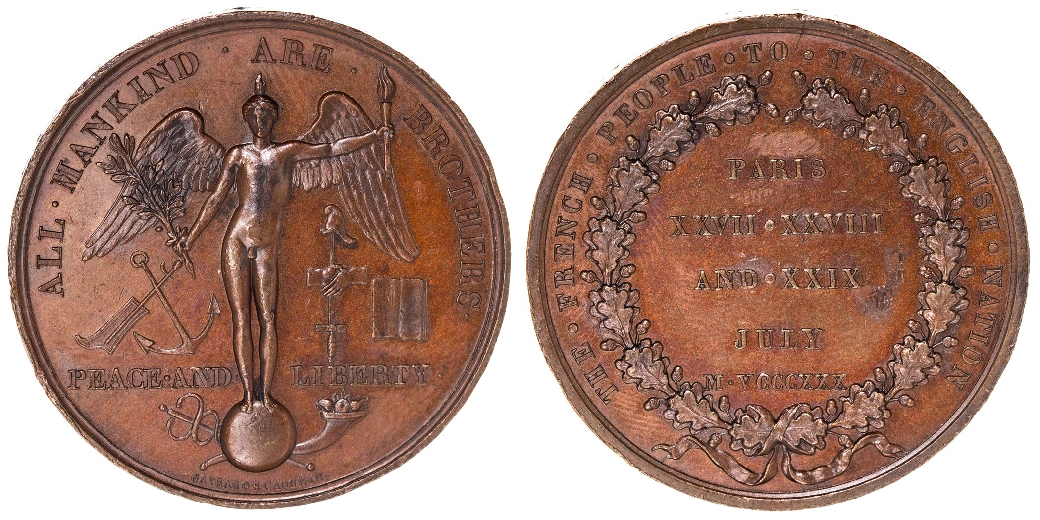 France, Second French Revolution Louis-Philippe I, 1830, EF