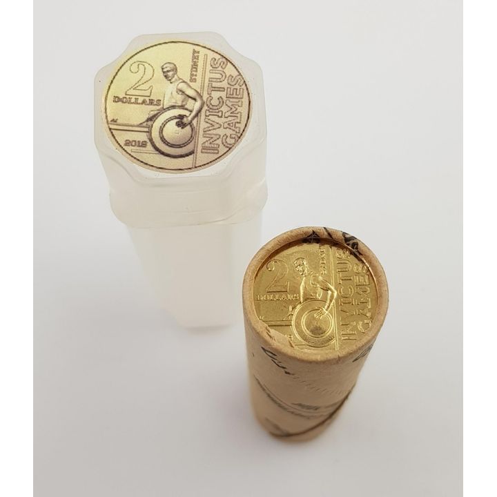 Invictus Games $2 Coin RAM Roll