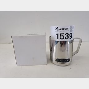 MILK FROTHING JUG PITCHER WITH THERMOMETER-600ML