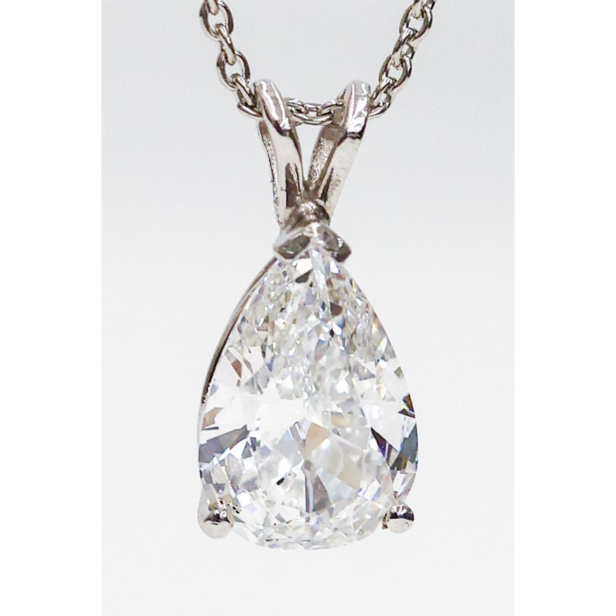 Tiffany & Co. Platinum 1.83ct Diamond Pendant