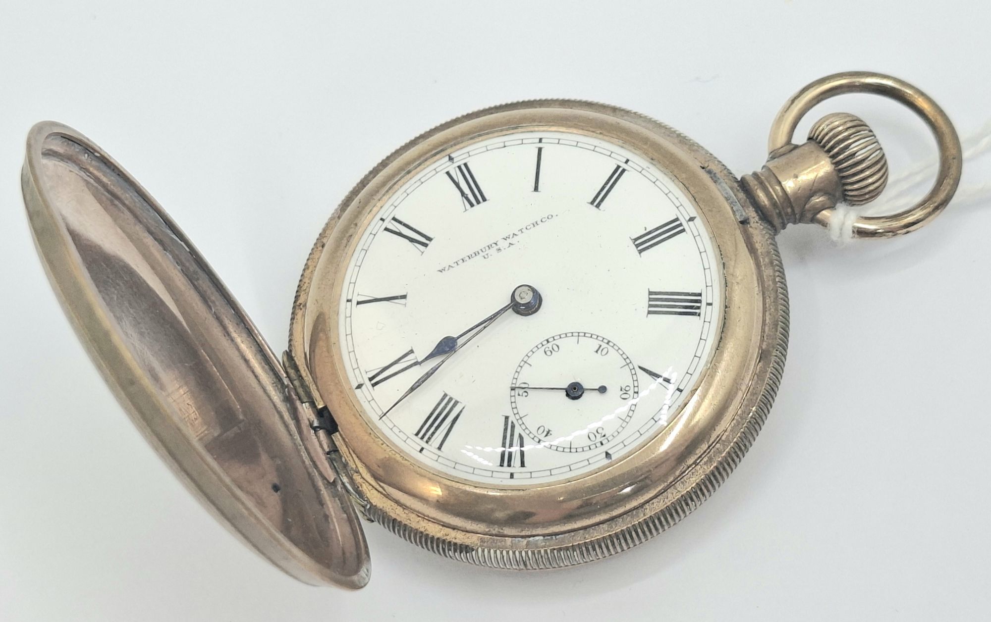 Waterbury Full Hunter Pocket Watch