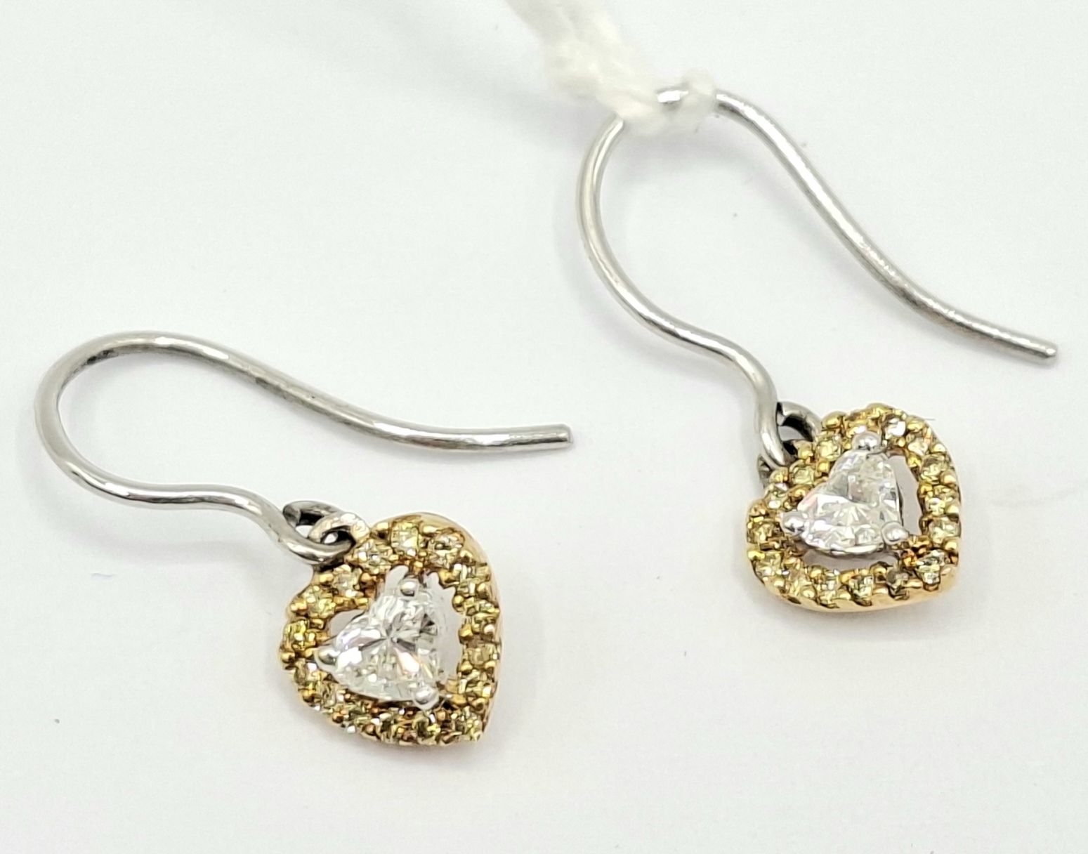 18ct Gold Diamond Earrings