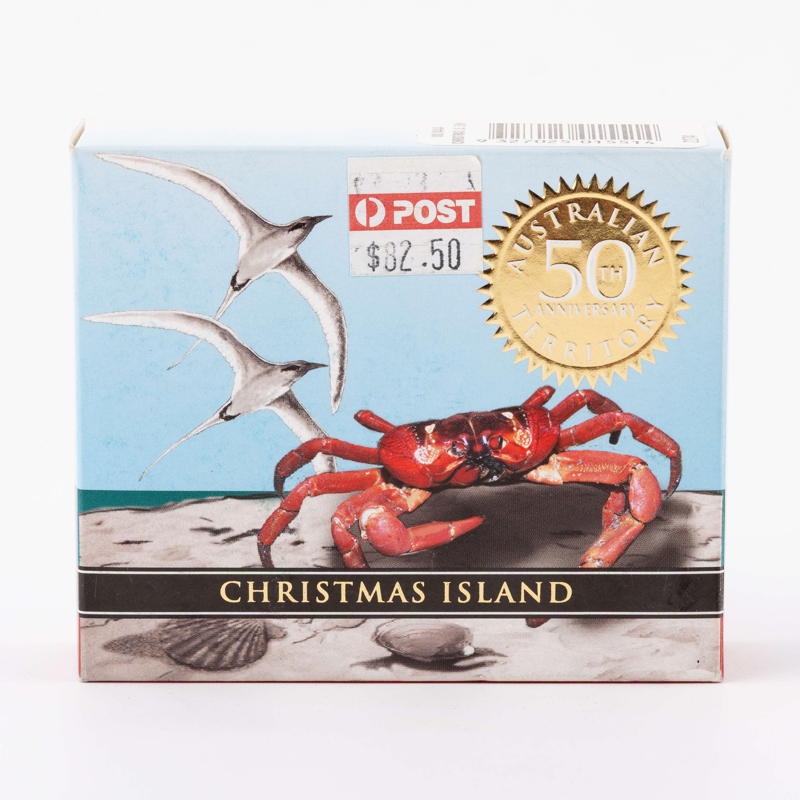 Elizabeth II, Perth Mint - Christmas Island 50 Years, One Dollar, 2008, FDC