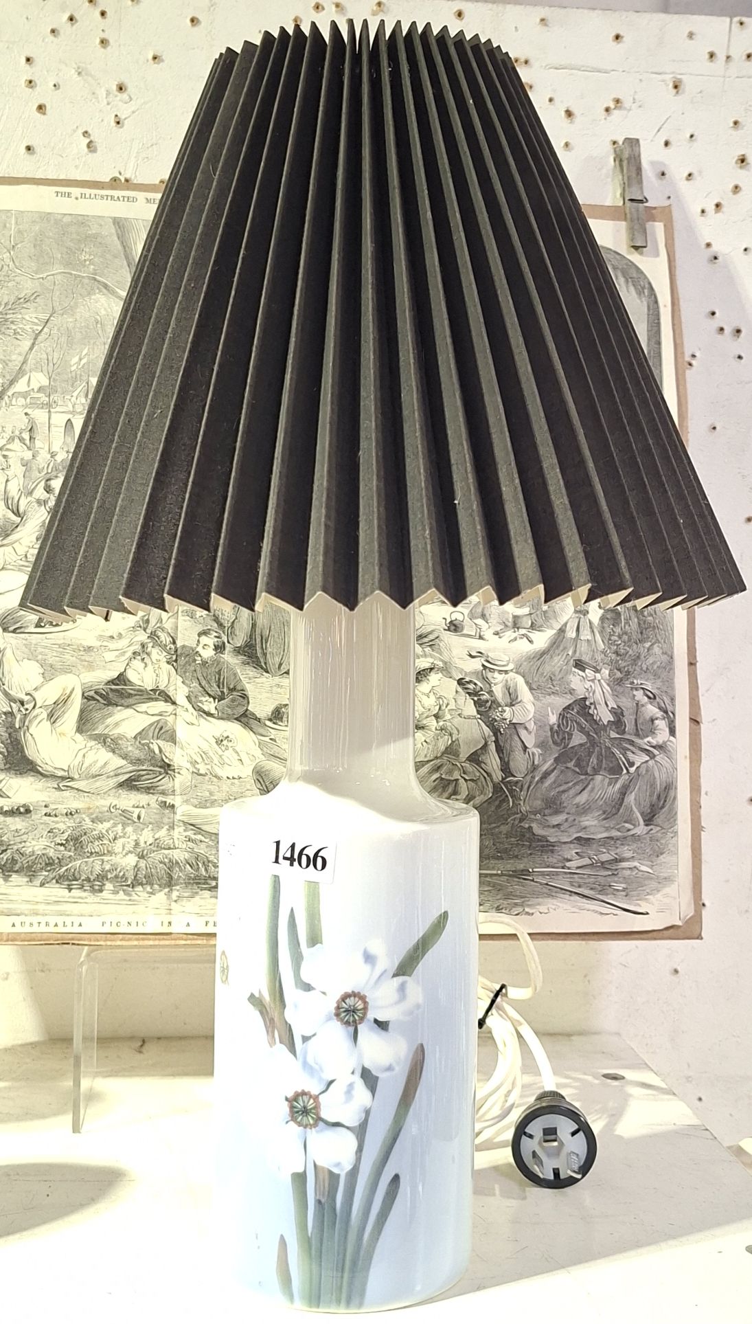 Royal Copenhagen Ceramic Lamp