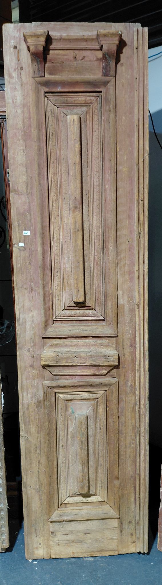 468 · SCRUBBED PINE FRENCH STYLE DOORS