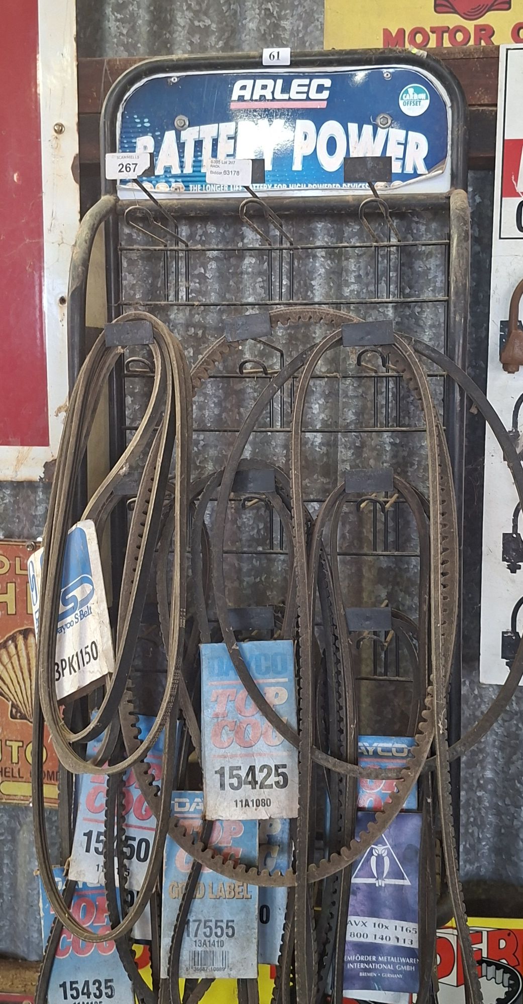 Arlec Battery Shop Rack