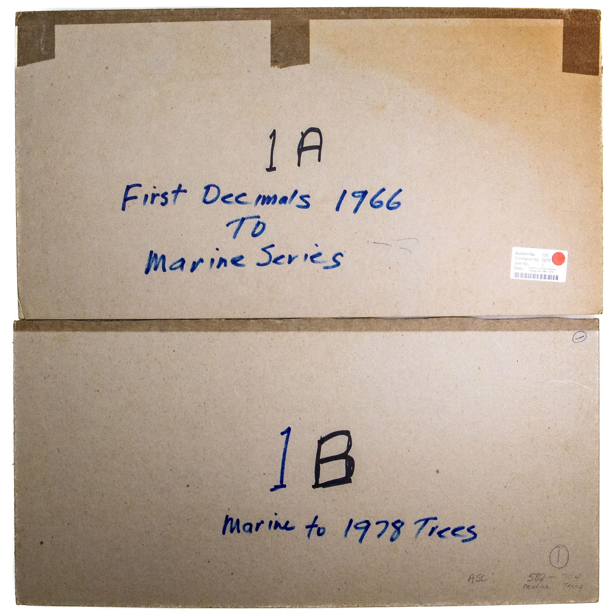 Collection of sheets & blocks, Postage Valid, 1966 - 1974, Good