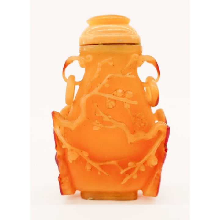 Old Chinese Hornbill Snuff Bottle