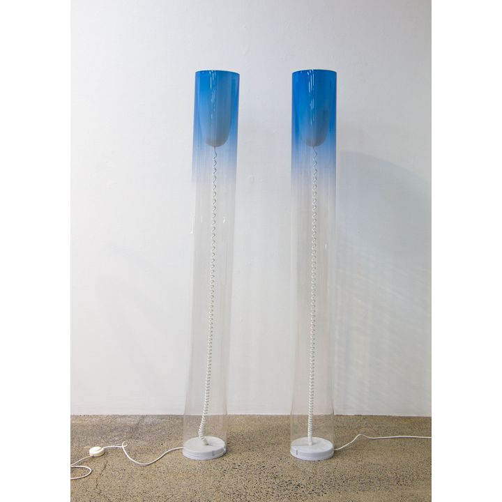Ferruccio Laviani for Kartell - A pair of Toobe Floor Lamps
