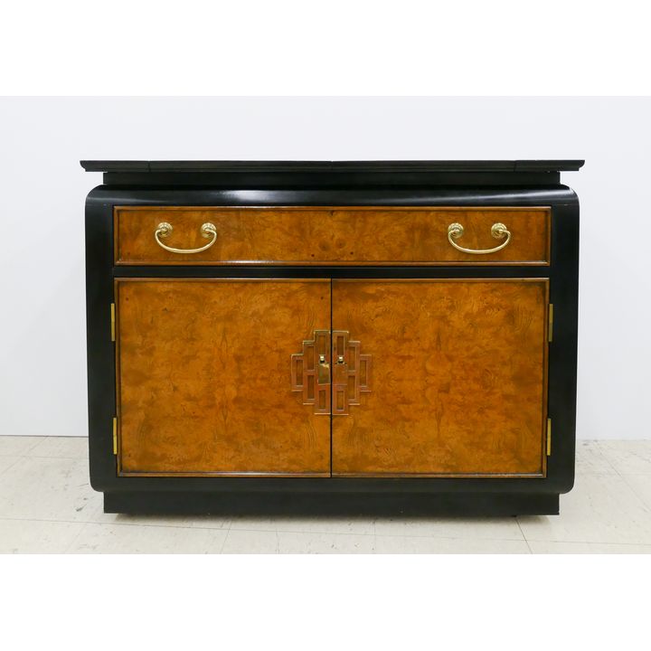 Century Chin Hua Flip Top Bar Cart Server on wheels- 30.5x40x19''