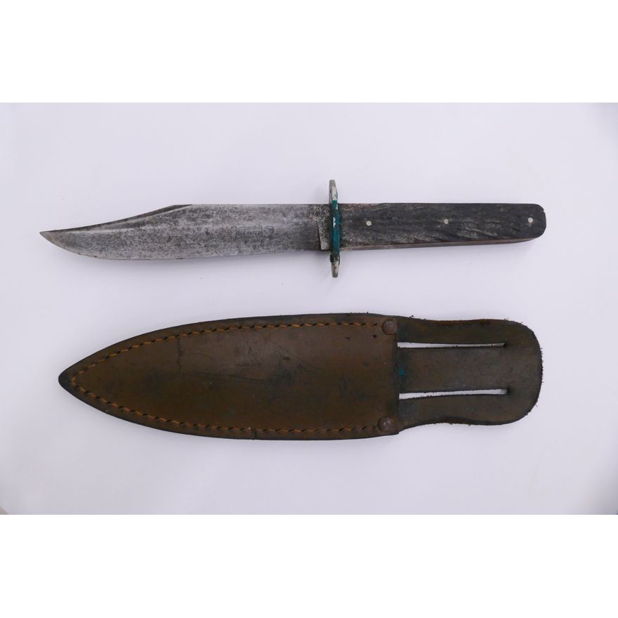 E.C. Simmons Keen Kutter Bowie Knife in Sheath- 8.75"