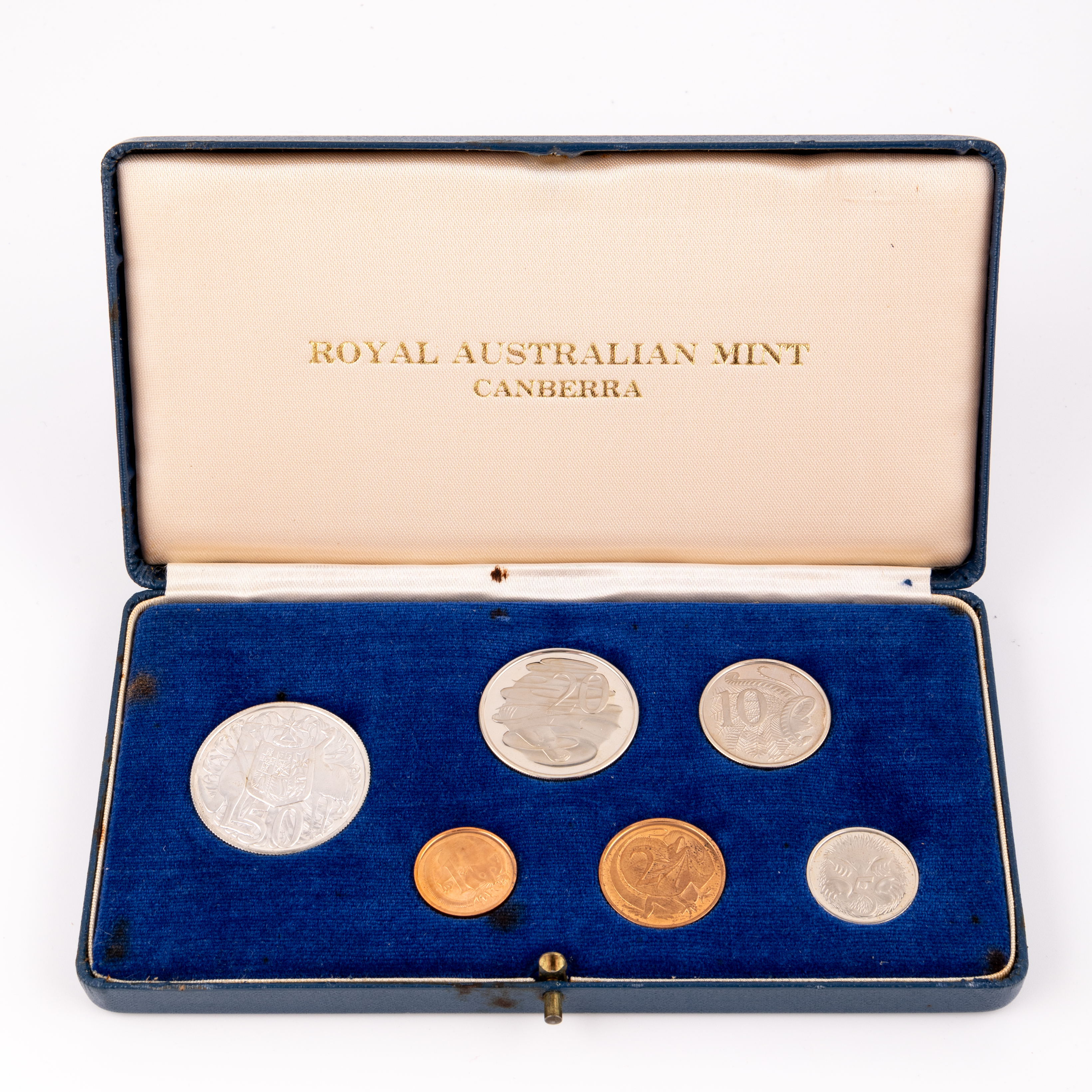 Elizabeth II, One Cent - Fifty Cents, 1966, FDC