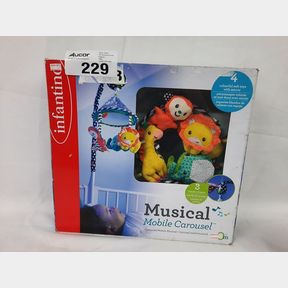 MUSICAL MOBILE CAROUSEL - MUSICAL MOBILE CAROUSEL