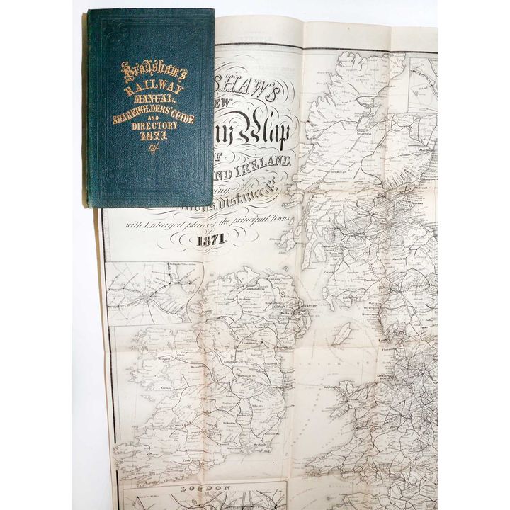 BRADSHAW'S RAILWAY MANUAL - Shareholder's Guide and Official Directory for 1871