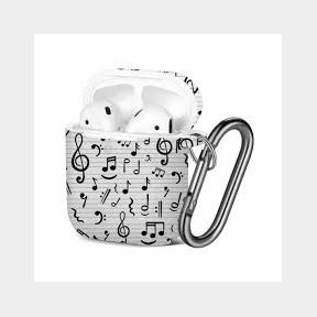 Note Pattern Case Compatible With Airpods Bar 9902031259574 - 51748/15107