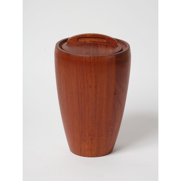 Jens Quistgaard (Denmark, 1919 - 2008) for Dansk - A Danish teak lidded ice bucket