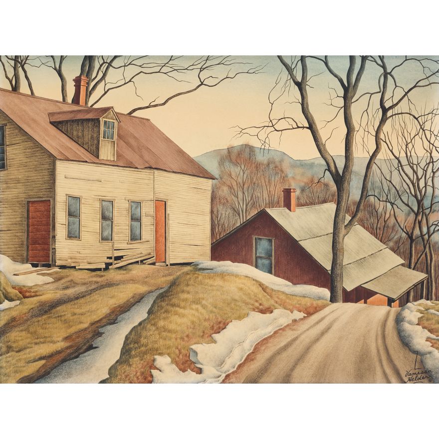 Zama Vanessa Helder ''Putney, Down by the Dam'' (Vermont)