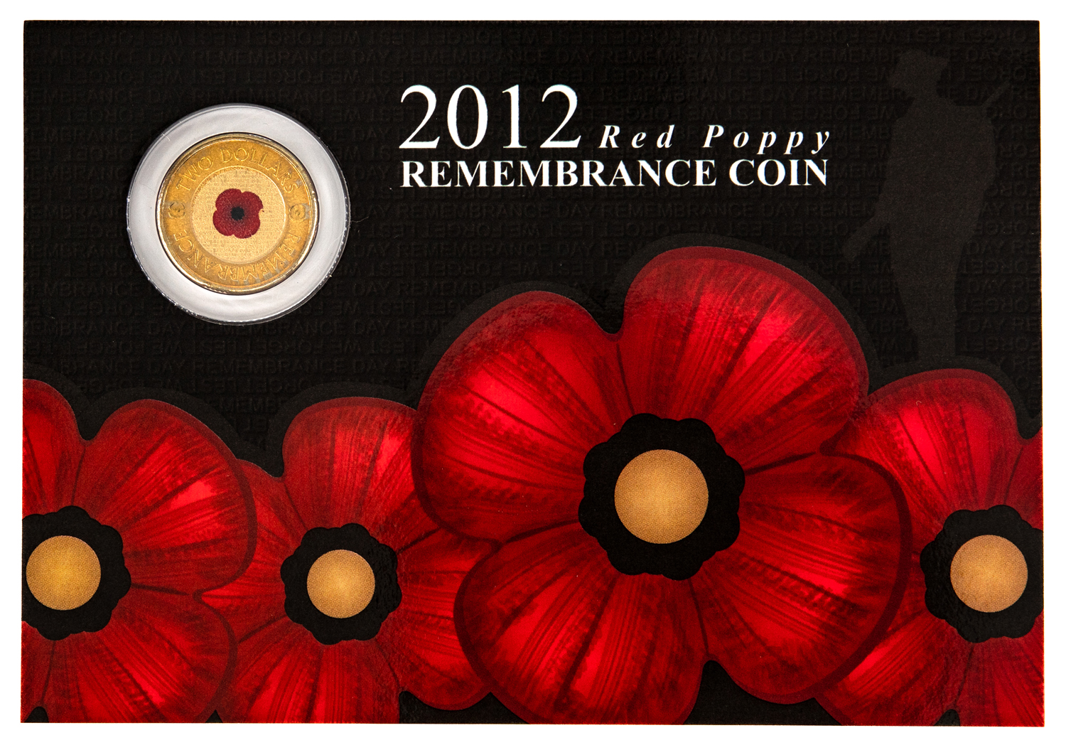 Elizabeth II, Remembrance Downies, Two Dollars, 2012, UNC