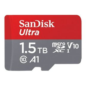 SANDISK ULTRA 1.5TB MICRO SDXC FLASH MEMORY CARD WITH ADAPTER