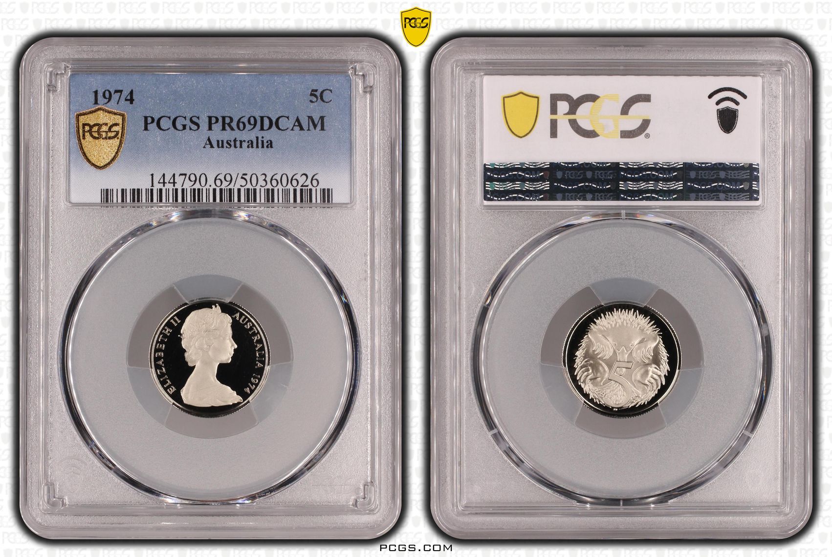 , Five Cent, 1974, PCGS PR69DCAM