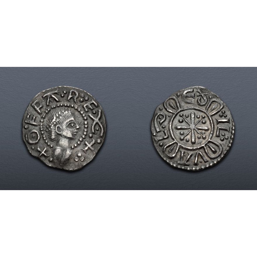 Offa Saxons ANGLO-SAXON, Kings of Mercia. Offa. 757-796. AR Penny (16mm, 1.22 g, 5h ...