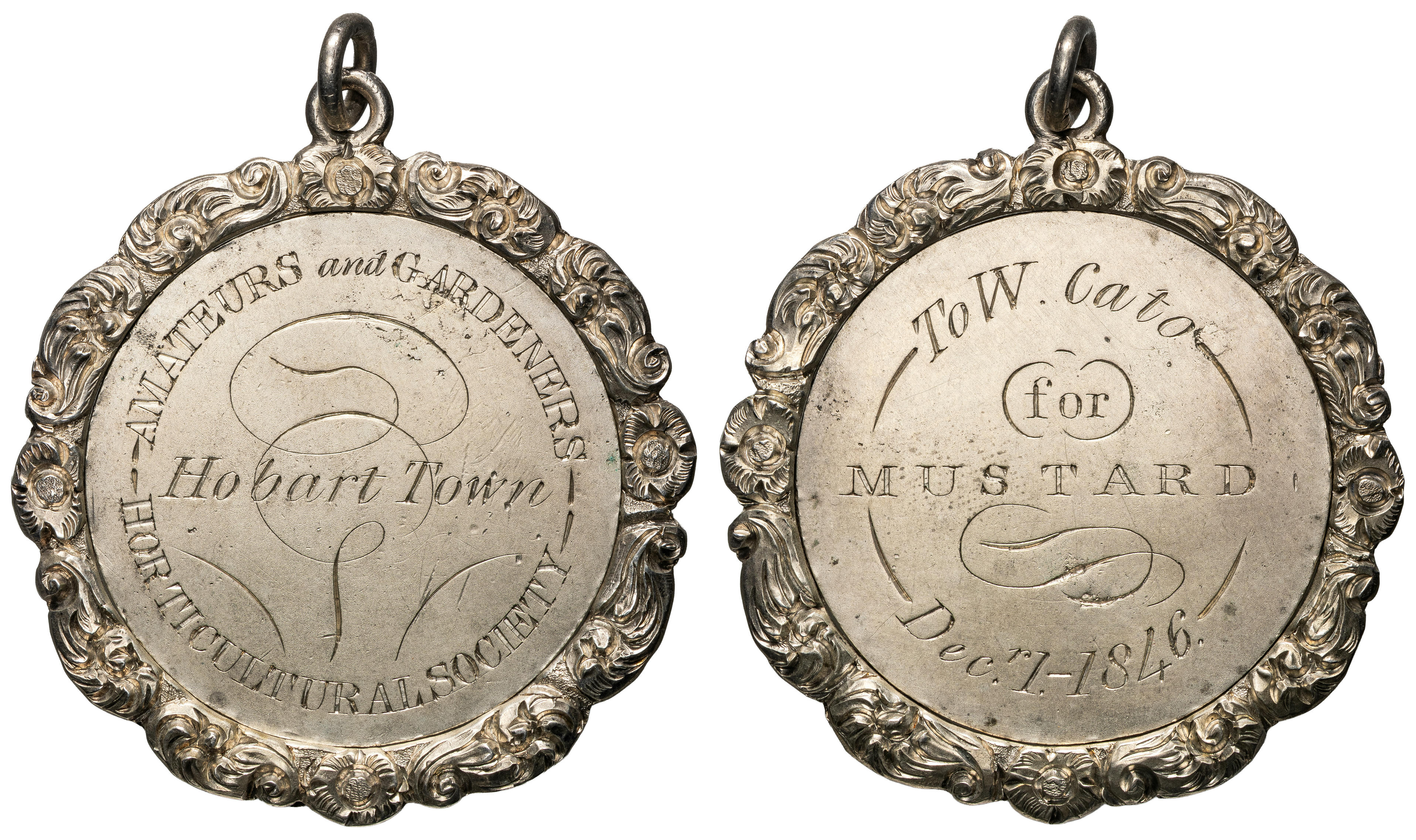 208 · Amateurs and Gardeners Horticultural Society, Hobart Town, 1846,  gVF