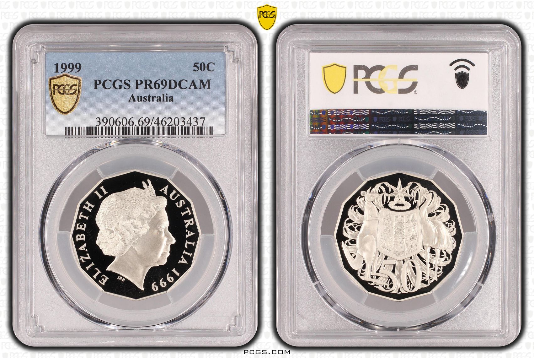 Fifty Cent, 1999, PCGS PR69DCAM