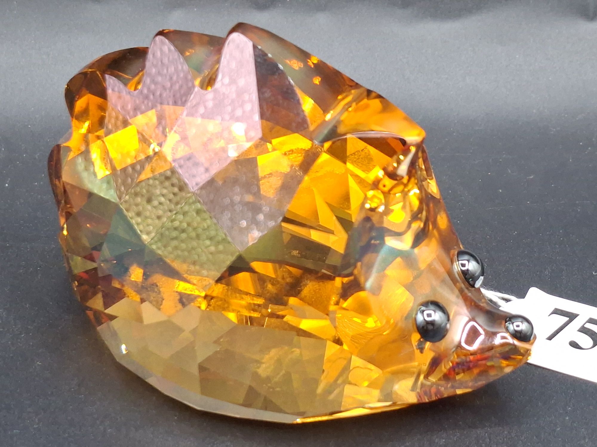 75 · SWAROVSKI CRYSTAL HEDGEHOG