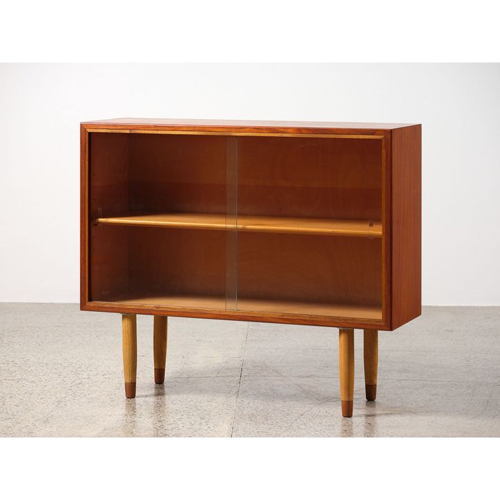 Mid-Century Danish teak display cabinet