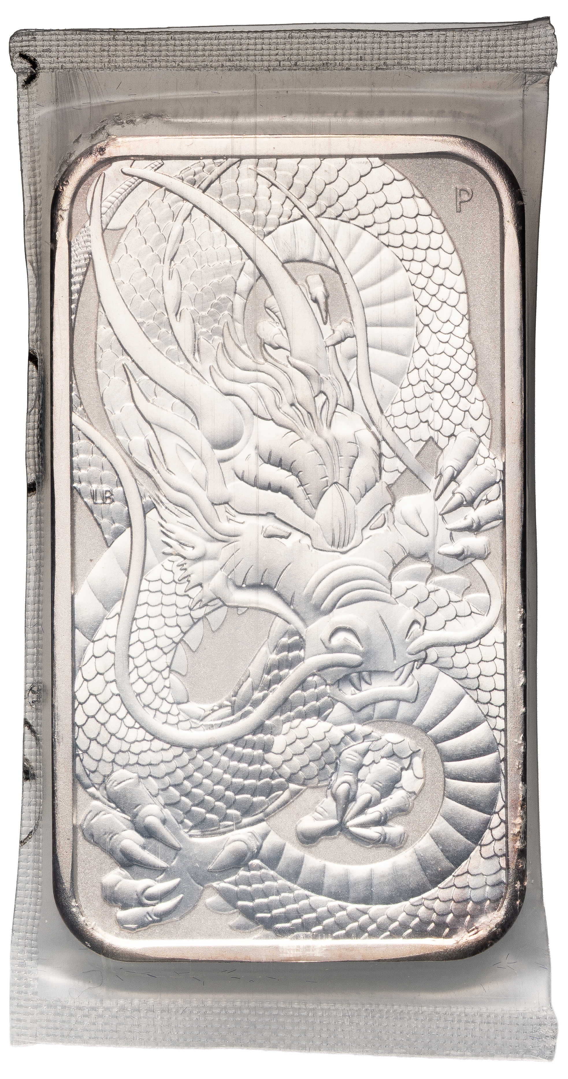 136 · Elizabeth II, Dragon 1oz Silver, One Dollar, 2021,  UNC