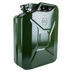 Green Petrol Metal Jerry Can 20 Litre Jc 20lg | SMALL DENTS