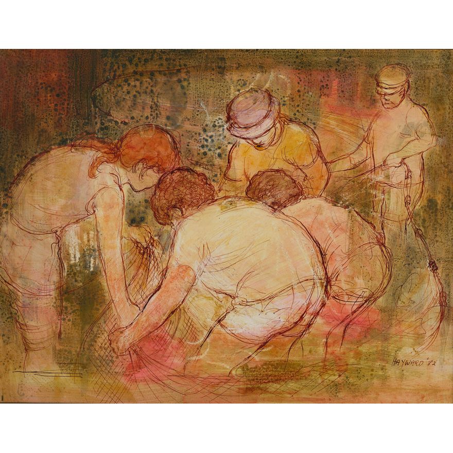Mary Hayward 'Meeting at Omokoroa'