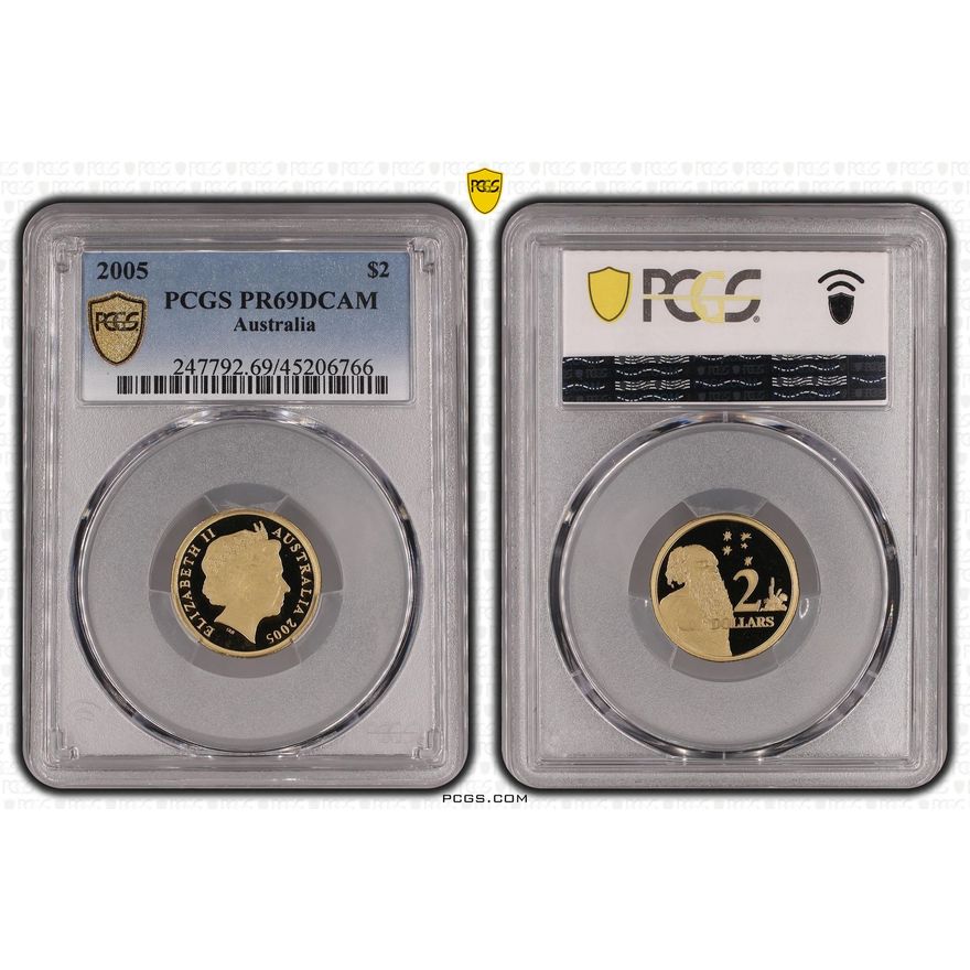 Two Dollar, 2005, PCGS PR69DCAM