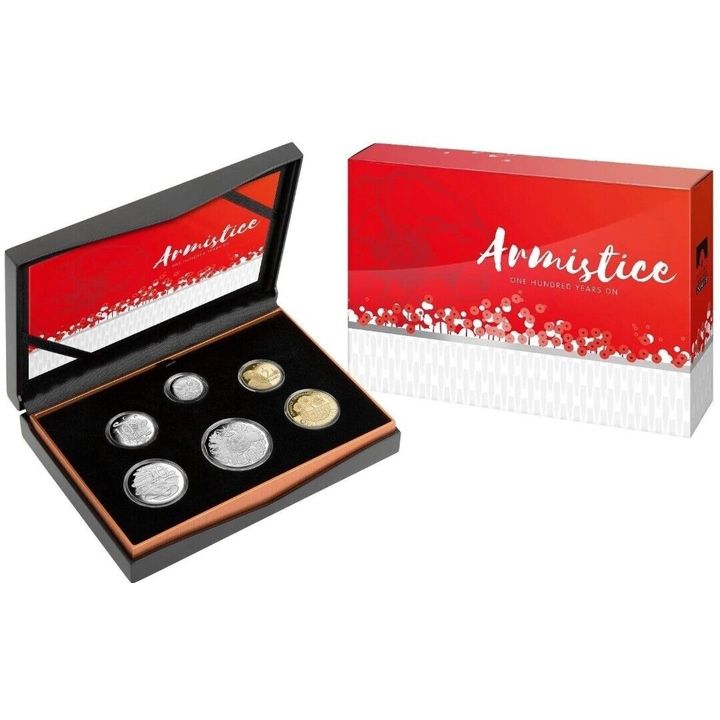 2018 RAM - 100 Year Armistice 6 Proof Coin Set