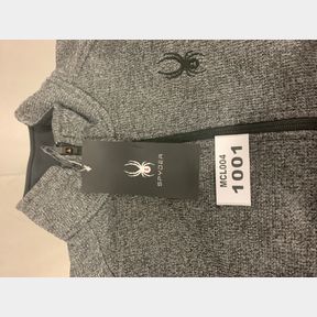 SPYDER LONG SLEEVE OUTBOUND 1/4 ZIP PULLOVER SZ L