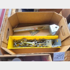 Brazing rod, cast iron locks and other brackets