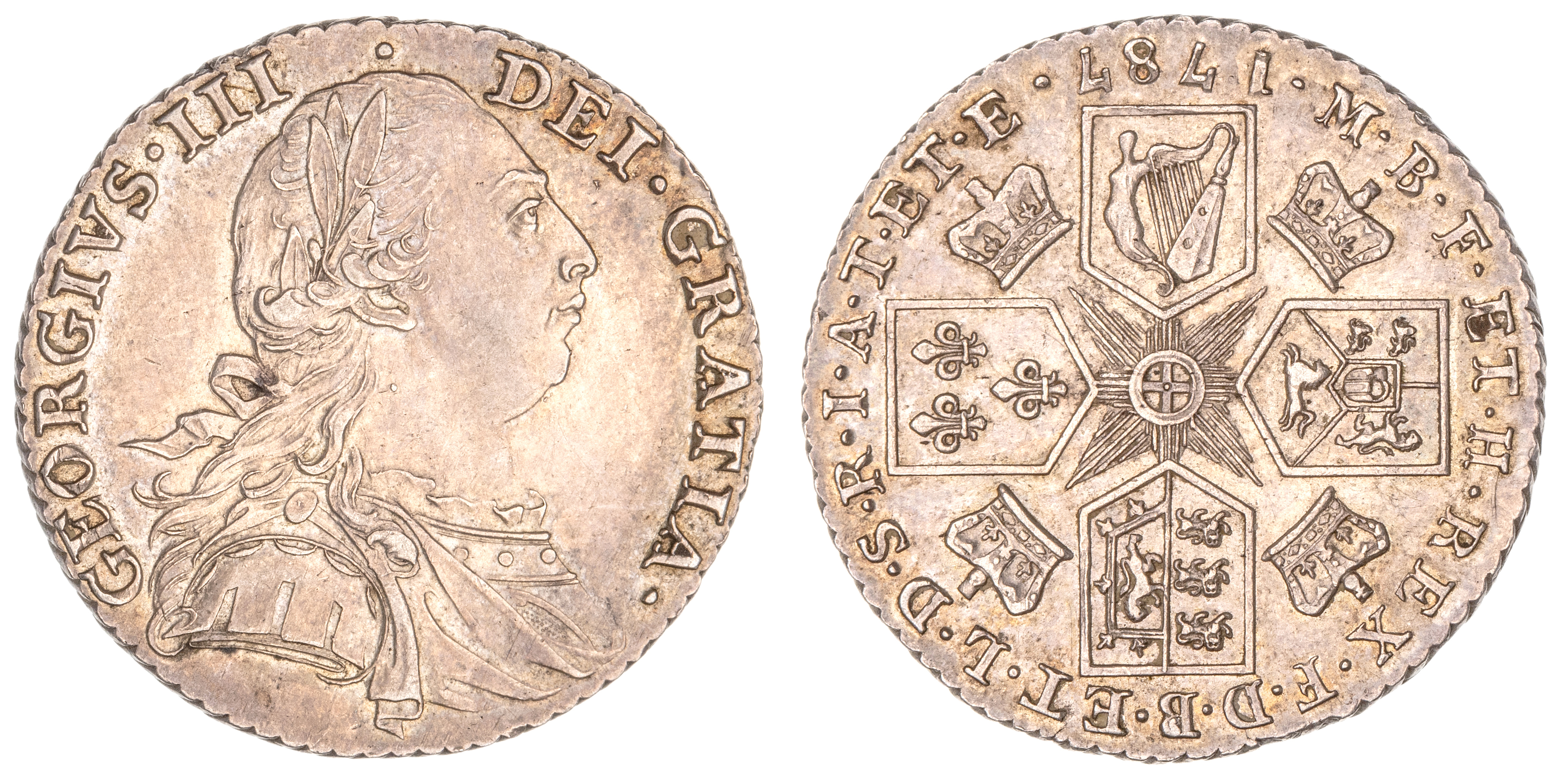 Great Britain, George III, Shilling, 1787, aUNC