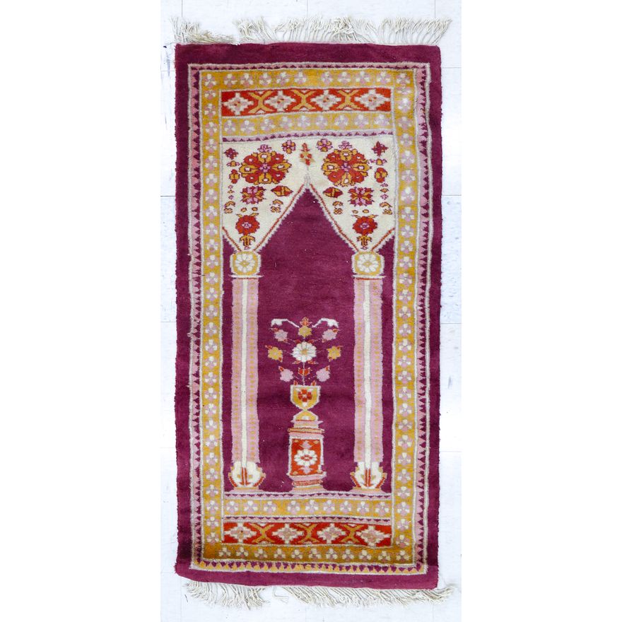 Turkish Prayer Rug 2' x 3' Approx.