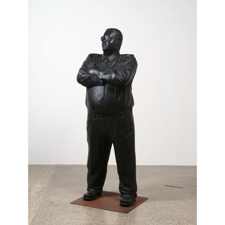 Michael Parekōwhai 'Kapa Haka (Officer Taumaha)'