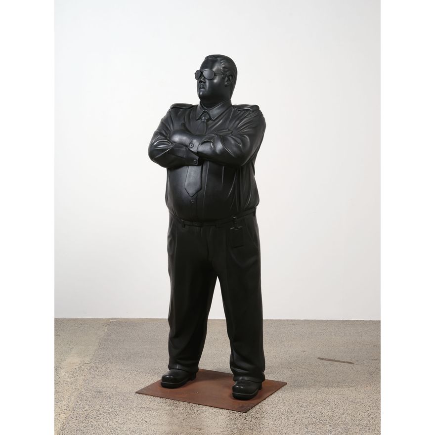 Michael Parekōwhai 'Kapa Haka (Officer Taumaha)'